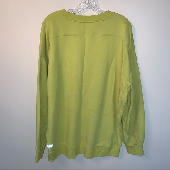 Lululemon Perfectly Oversized Lime Crewneck Sweater 12 - Picture 7 of 8